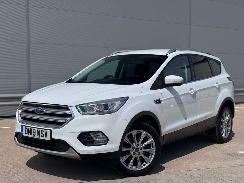 Ford Kuga 2.0 Tdci Ecoblue Titanium Edition Euro 6 Ss DN19WSV White #3
