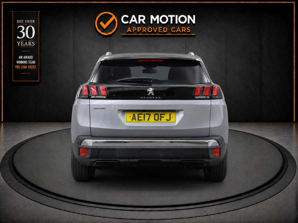 Peugeot 3008 1.6 3008 Allure Blue Hdi Ss Grey #5