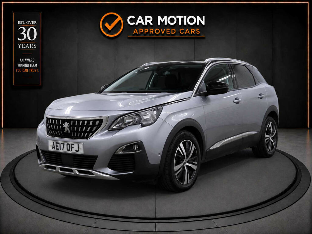 Peugeot 3008 1.6 3008 Allure Blue Hdi Ss Grey #3