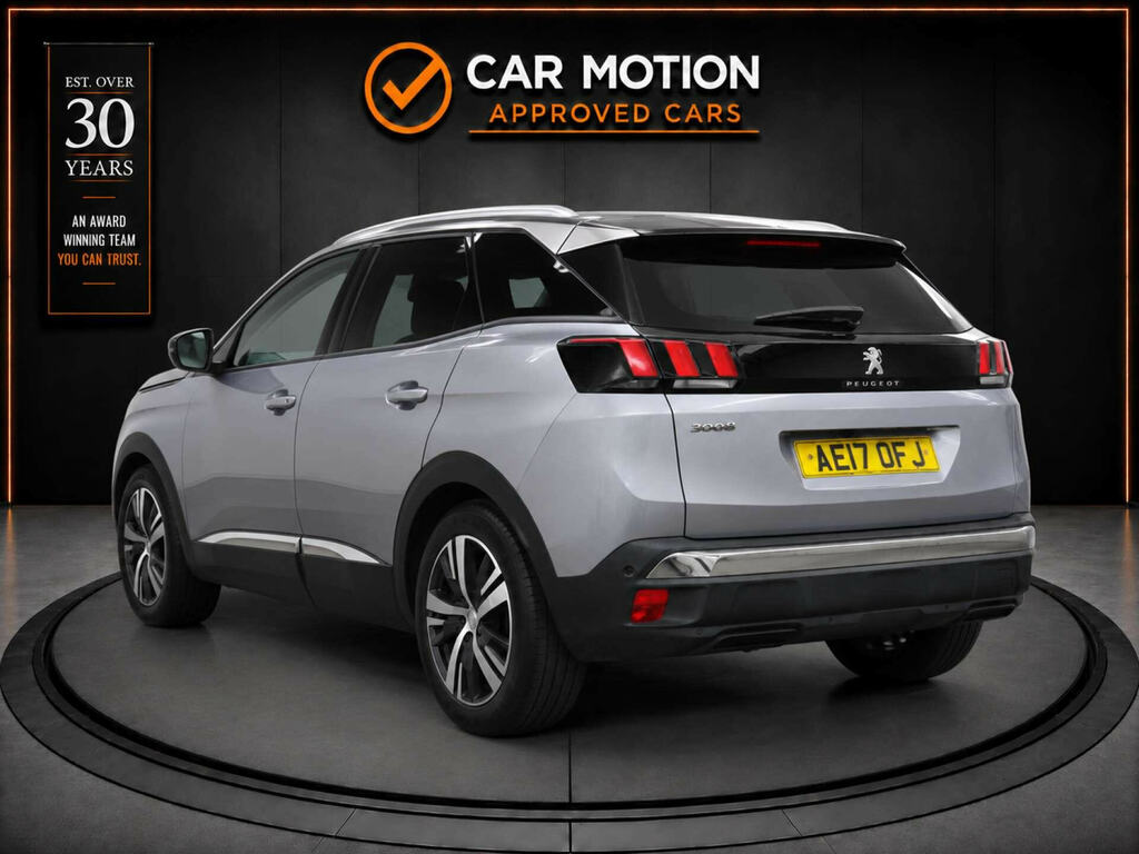 Peugeot 3008 1.6 3008 Allure Blue Hdi Ss Grey #6