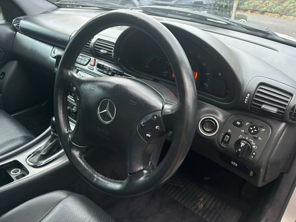 Mercedes-Benz C Class 2.0 C200 Kompressor Sport Coupe Silver #11