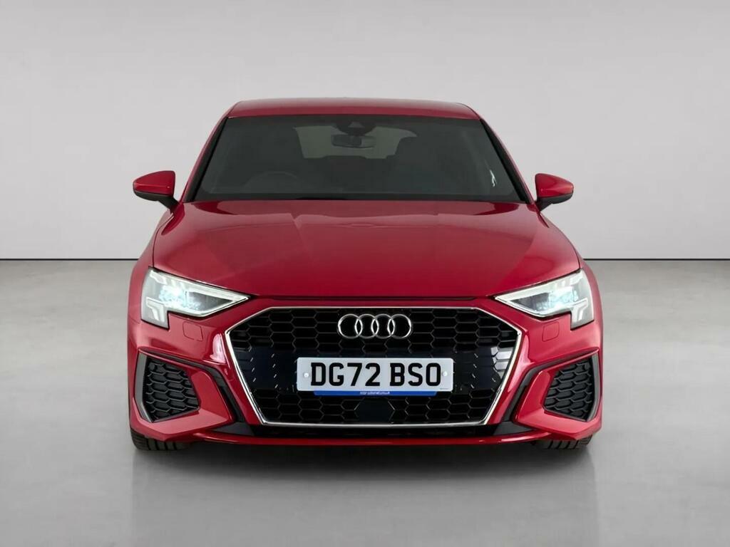 Audi A3 1.0 Tfsi 30 S Line Sportback Euro 6 Ss DG72BSO Red #3