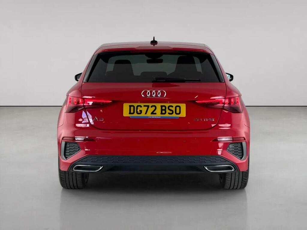 Audi A3 1.0 Tfsi 30 S Line Sportback Euro 6 Ss DG72BSO Red #5