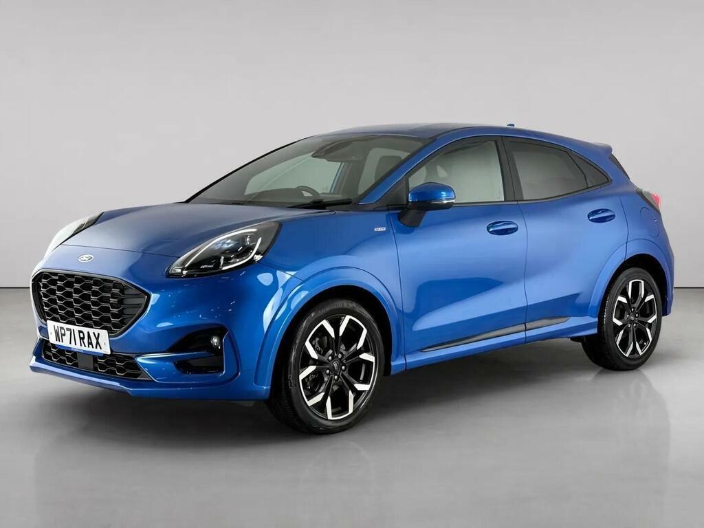 Ford Puma 1.0T Ecoboost Mhev St-line X Euro 6 Ss WP71RAX Blue #2
