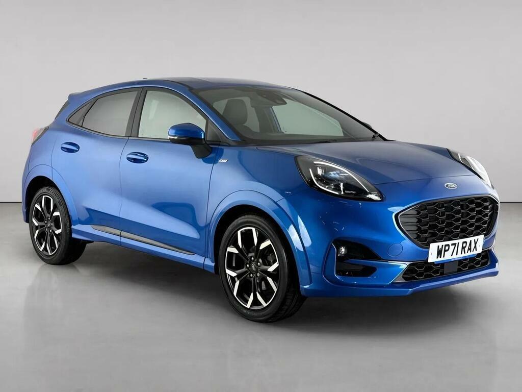Ford Puma 1.0T Ecoboost Mhev St-line X Euro 6 Ss WP71RAX Blue