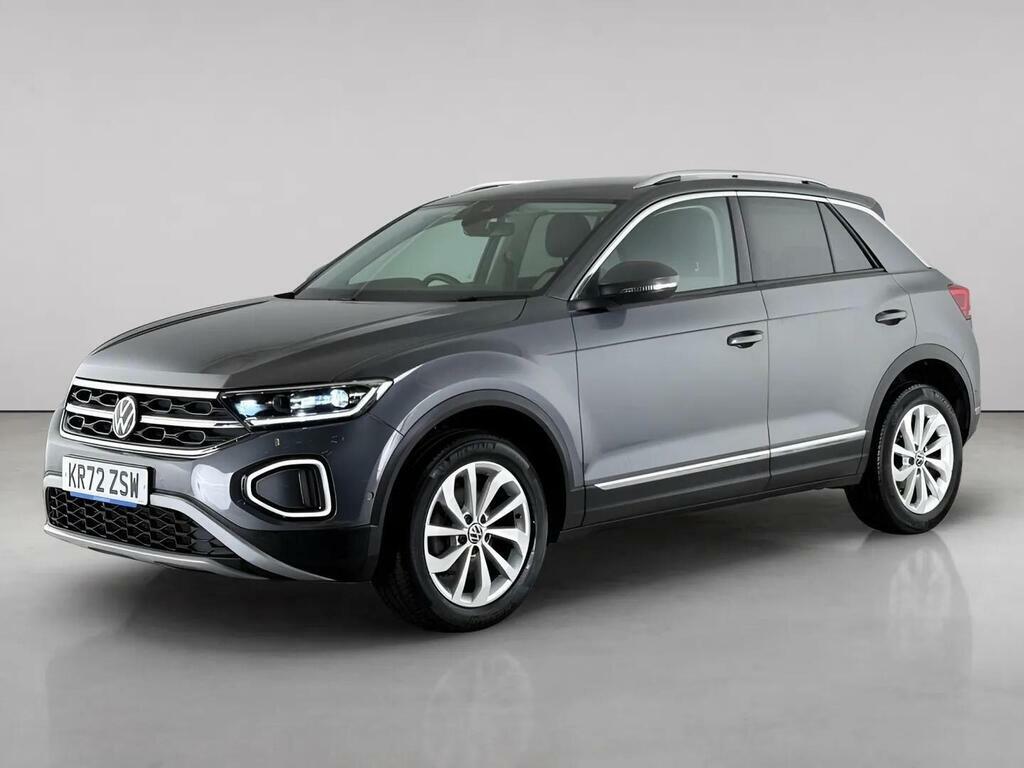 Volkswagen T-Roc 1.5 Tsi Style Dsg Euro 6 Ss KR72ZSW Grey #2