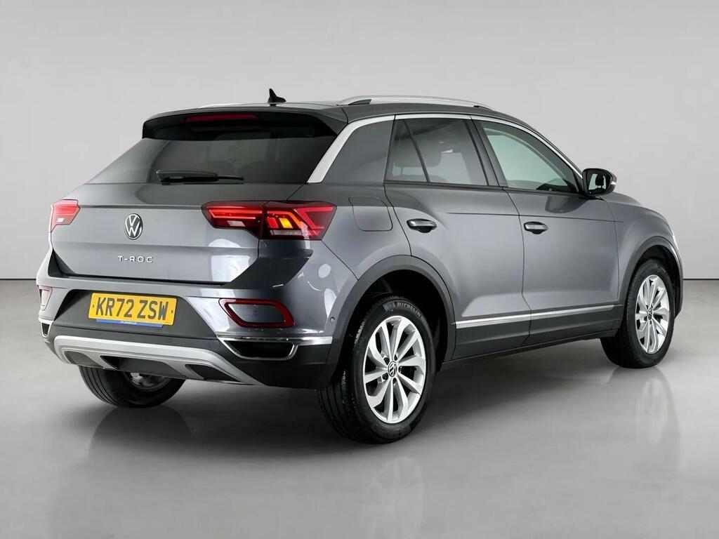 Volkswagen T-Roc 1.5 Tsi Style Dsg Euro 6 Ss KR72ZSW Grey #6