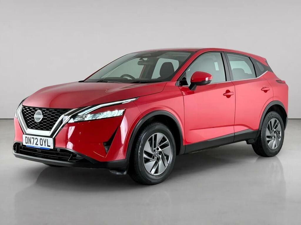 Nissan Qashqai 1.3 Dig-t Mhev Acenta Premium Euro 6 Ss DN72OYL Red #2