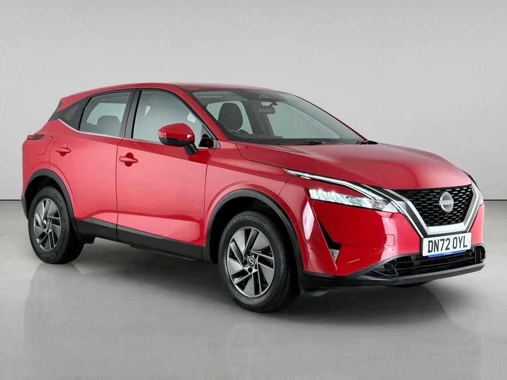 Nissan Qashqai 1.3 Dig-t Mhev Acenta Premium Euro 6 Ss DN72OYL Red