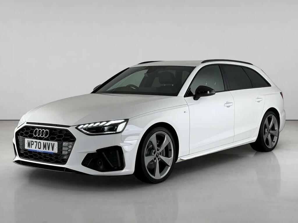 Audi A4 Avant 2.0 Tfsi 40 Black Edition S Tronic Euro 6 Ss WP70MVV White #2