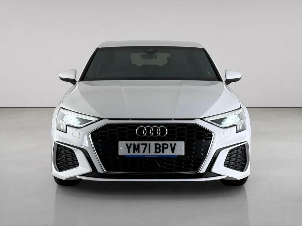 Audi A3 1.0 Tfsi 30 S Line Sportback Euro 6 Ss YM71BPV White #5
