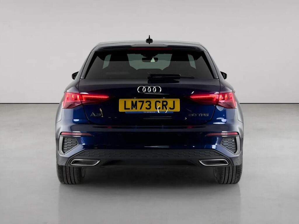 Audi A3 1.0 Tfsi 30 S Line Sportback S Tronic Euro 6 Ss LM73CRJ Blue #5