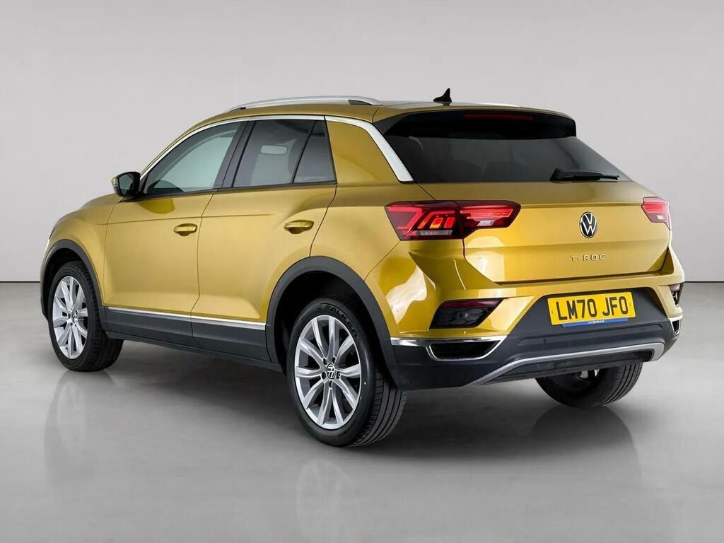 Volkswagen T-Roc 1.5 Tsi Evo Sel Dsg Euro 6 Ss LM70JFO Yellow #6