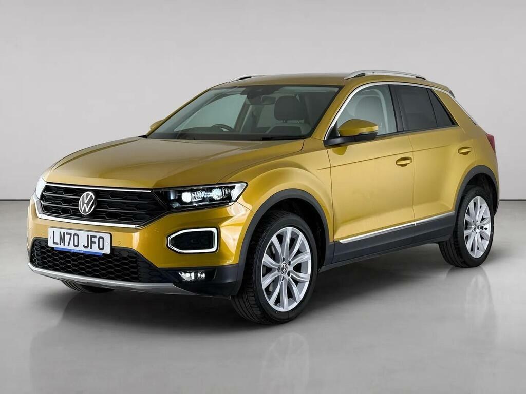 Volkswagen T-Roc 1.5 Tsi Evo Sel Dsg Euro 6 Ss LM70JFO Yellow #2