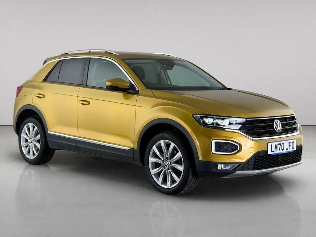 Volkswagen T-Roc 1.5 Tsi Evo Sel Dsg Euro 6 Ss Yellow