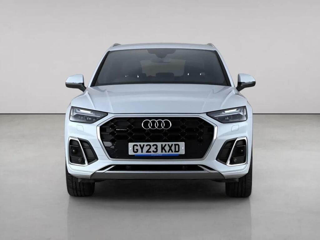 Audi Q5 2.0 Tdi 40 S Line S Tronic Quattro Euro 6 Ss GY23KXD White #3