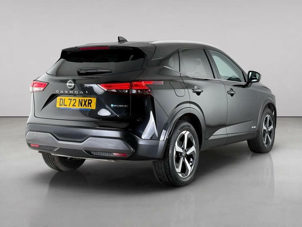 Nissan Qashqai 1.5 H E-power N-connecta Euro 6 Ss DL72NXR Black #6