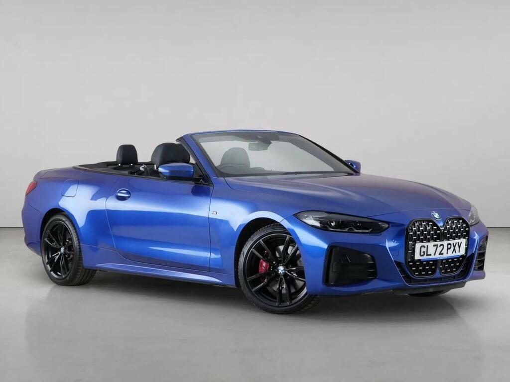 BMW 4 Series 3.0 M440d Mht Xdrive Euro 6 Ss Blue