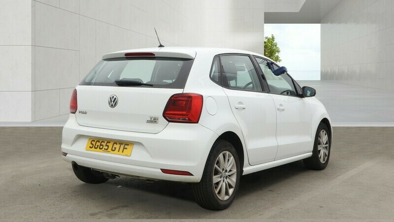 Volkswagen Polo Se Tsi Dsg White #4