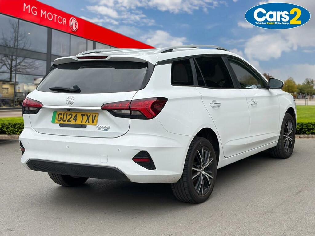 MG MG5 115Kw Trophy Ev Long Range 61Kwh White #3