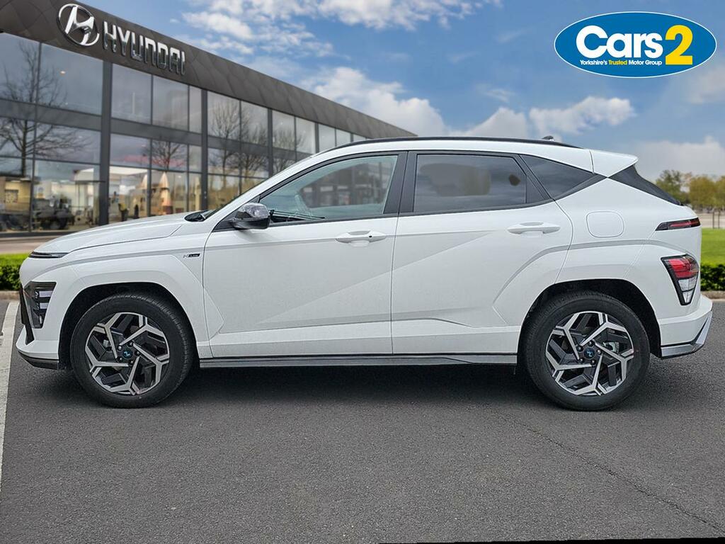 Hyundai Kona 1.6 Hybrid 138 N Line Dct White #6