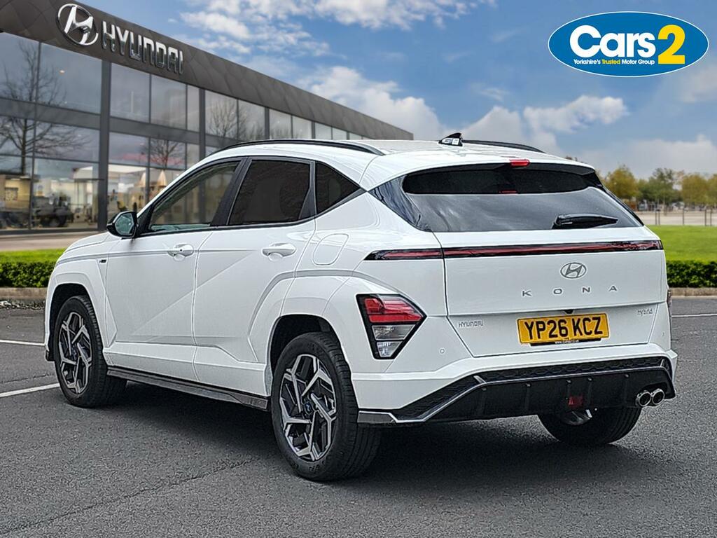 Hyundai Kona 1.6 Hybrid 138 N Line Dct White #5