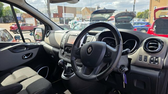 Renault Trafic 2017 1.6 Dci Energy 29 Sport Nav Crew Van Lwb Euro Grey #12
