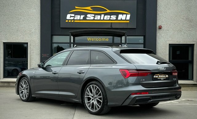 Audi A6 2.0 Tdi 40 Black Edition Estate S Troni YO72UWH Grey #5