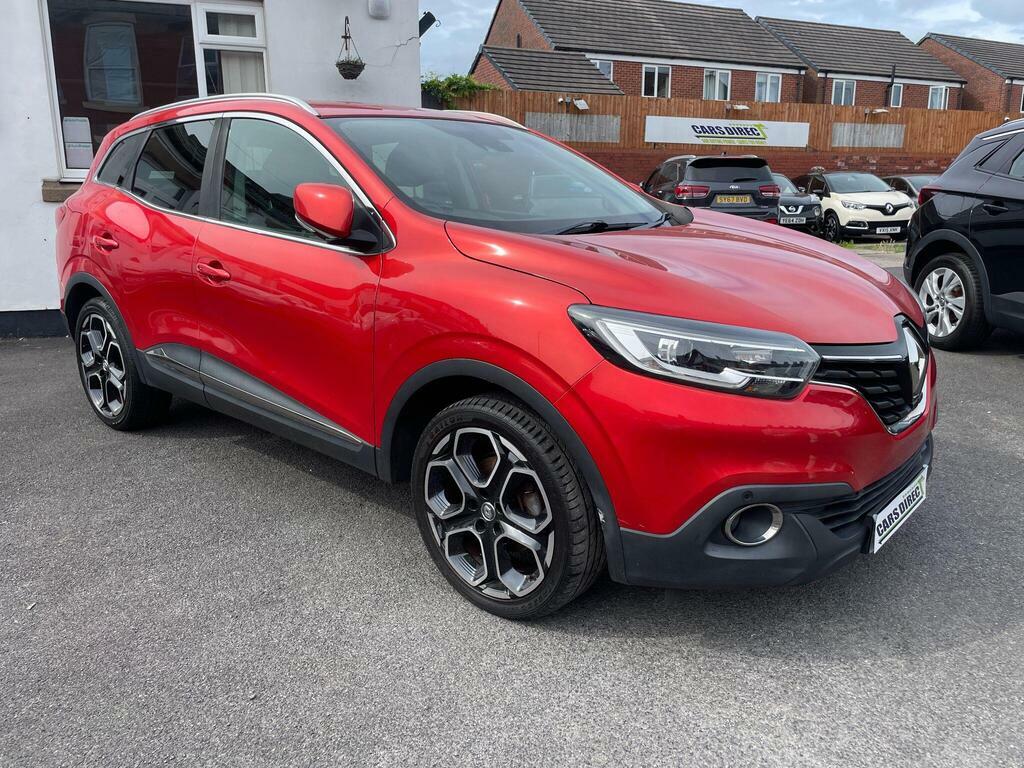 Renault Kadjar 1.5 Dci Dynamique S Nav Suv Red #3