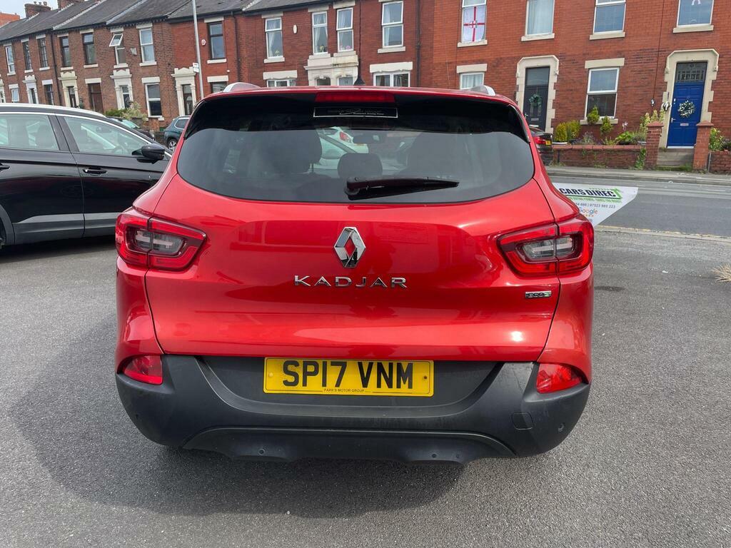 Renault Kadjar 1.5 Dci Dynamique S Nav Suv Red #5