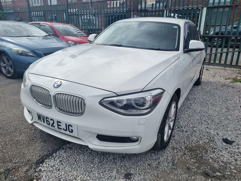 BMW 1 Series Es White #4