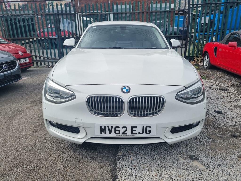 BMW 1 Series Es White #3