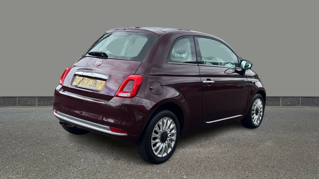 Fiat 500 1.2 Lounge Dualogic Red #6