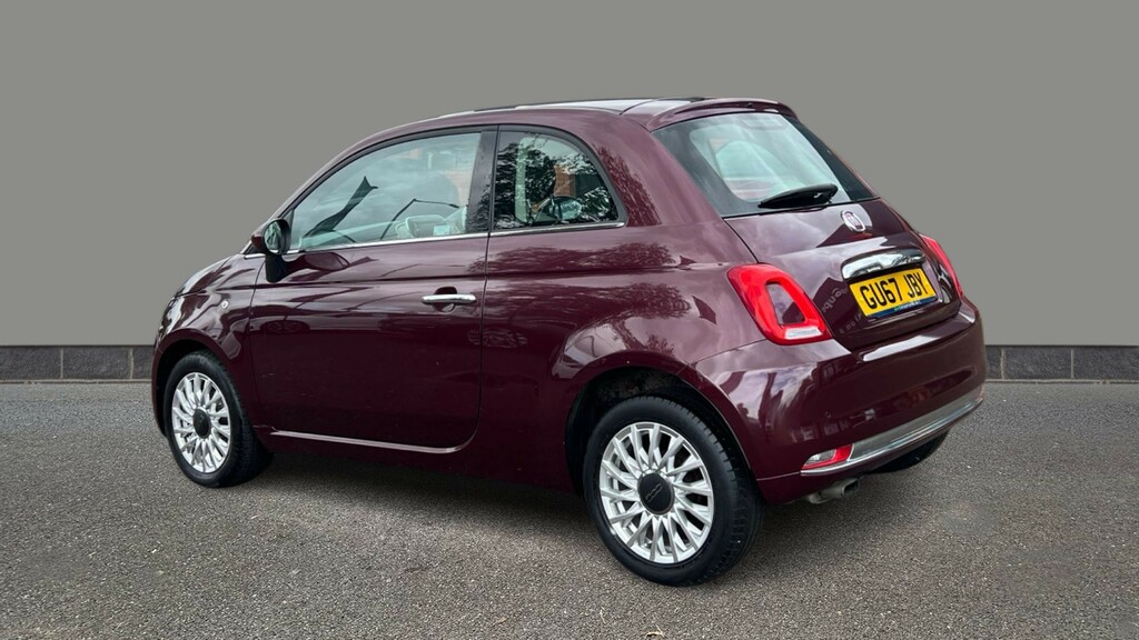 Fiat 500 1.2 Lounge Dualogic Red #4