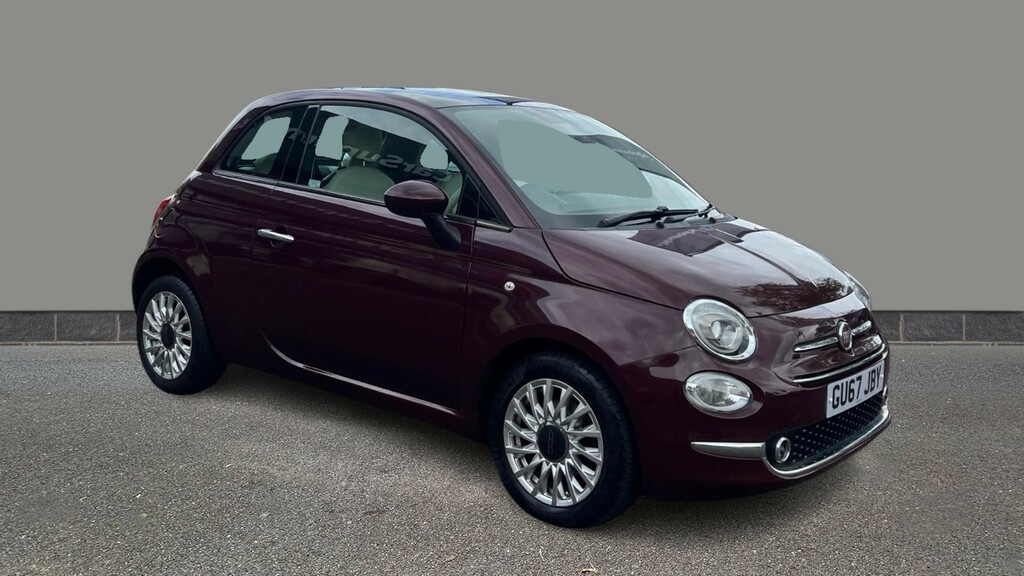 Fiat 500 1.2 Lounge Dualogic Red