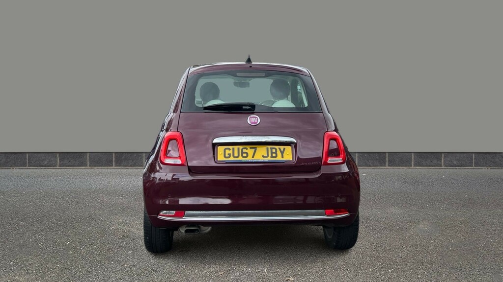 Fiat 500 1.2 Lounge Dualogic Red #5