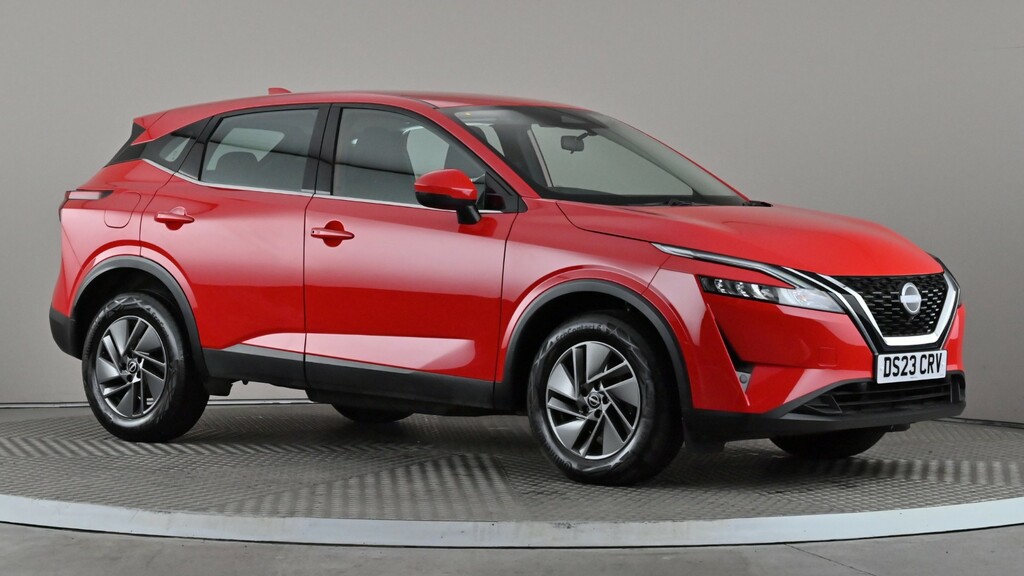 Nissan Qashqai 1.3 Dig-t Mh 158 Acenta Premium Xtronic Red