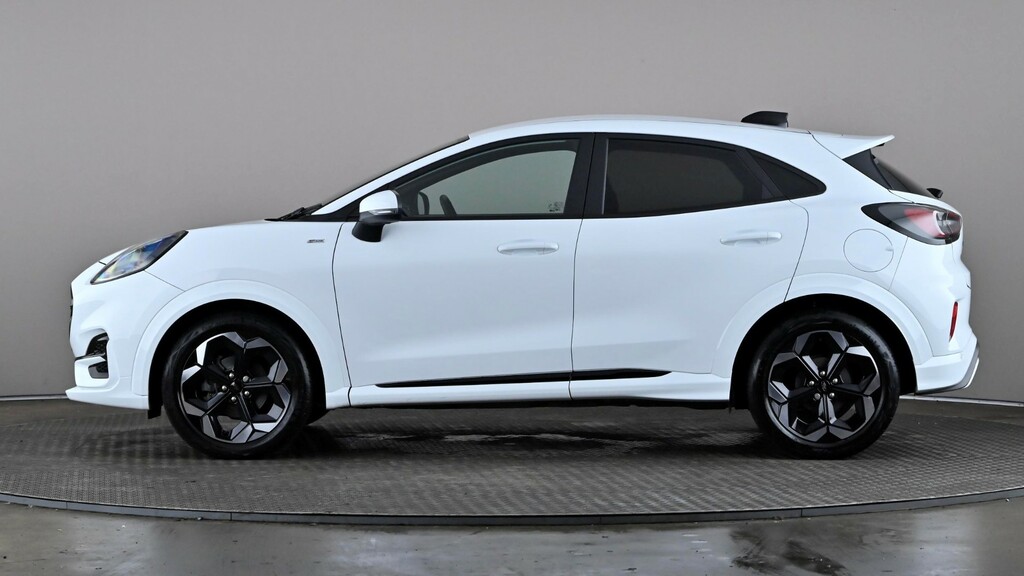 Ford Puma 1.0 Ecoboost Hybrid Mhev St-line X Dct DF74LNJ White #3