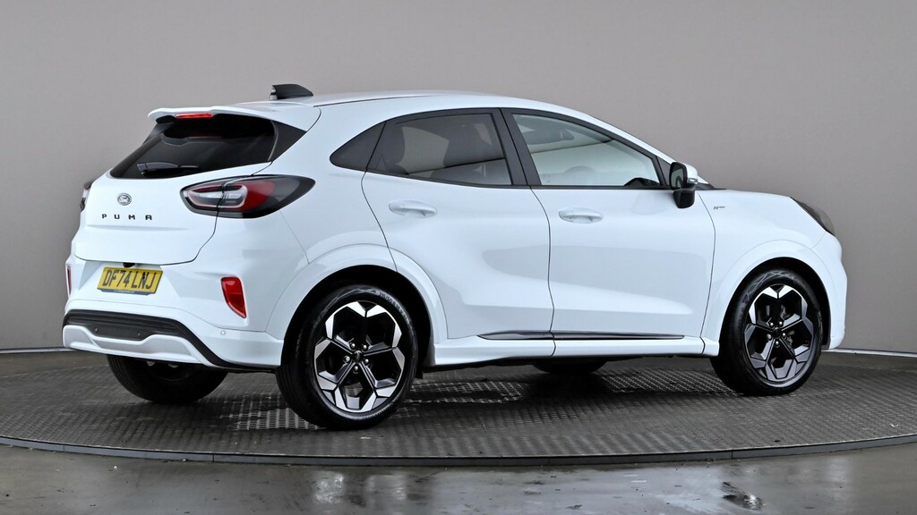 Ford Puma 1.0 Ecoboost Hybrid Mhev St-line X Dct DF74LNJ White #6