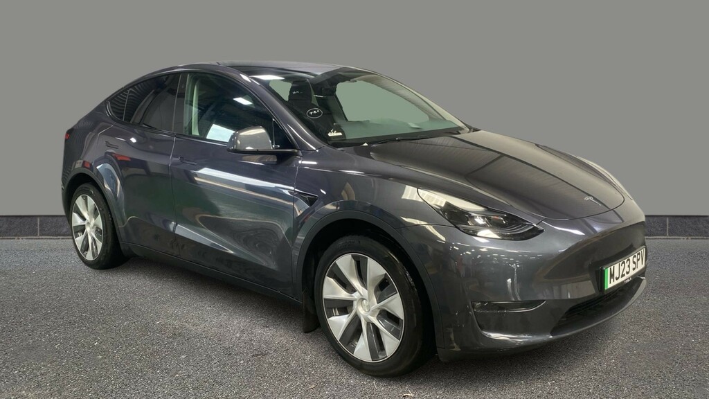 Tesla Model Y Suv Rwd Pan Roof Unique - Black Blue #1