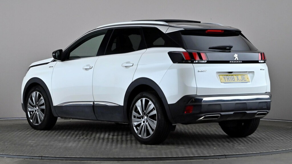 Peugeot 3008 1.2 Puretech Gt Line Premium White #4