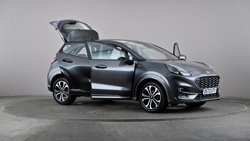 Ford Puma 1.0 Ecoboost Hybrid Mhev St-line Dct 2022 Black #7