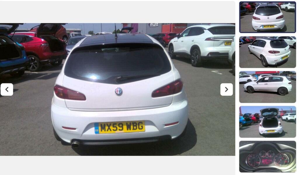 Alfa Romeo 147 Collezione White #2