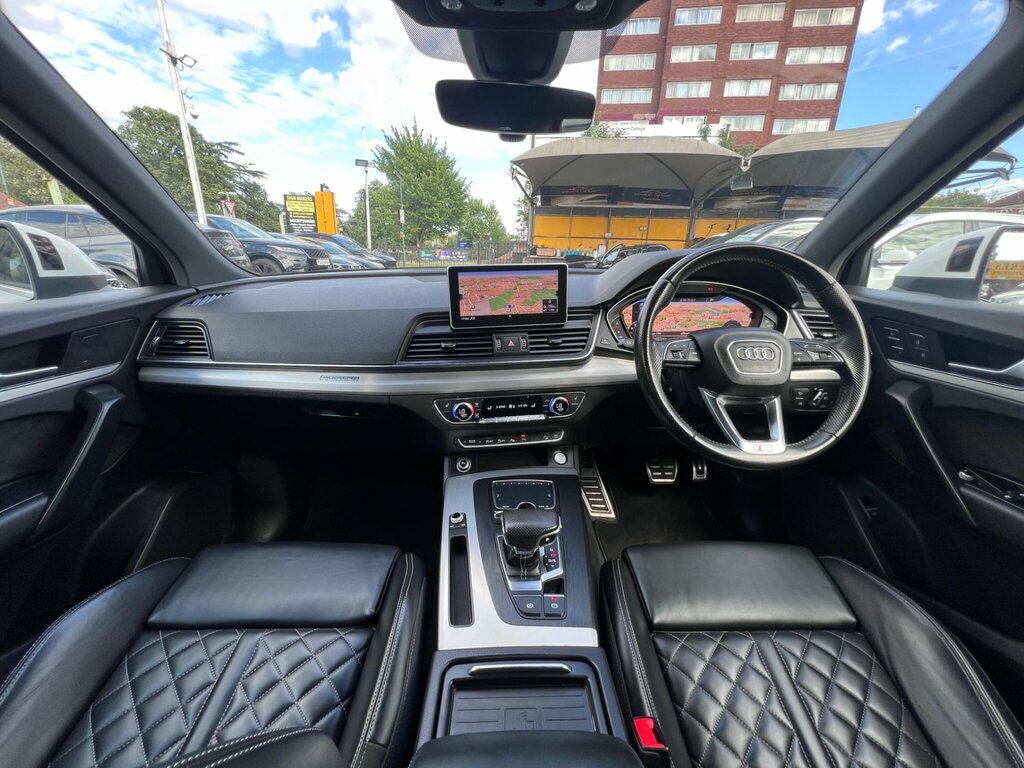 Audi Q5 2.0 Tfsi S Line S Tronic Quattro Euro 6 Ss SW67VFA White #2