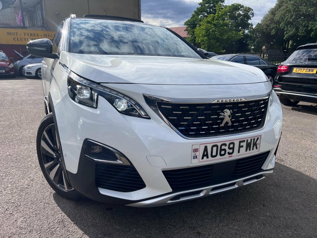 Peugeot 5008 1.6 Puretech Gt Line Premium Eat Euro 6 Ss White #5
