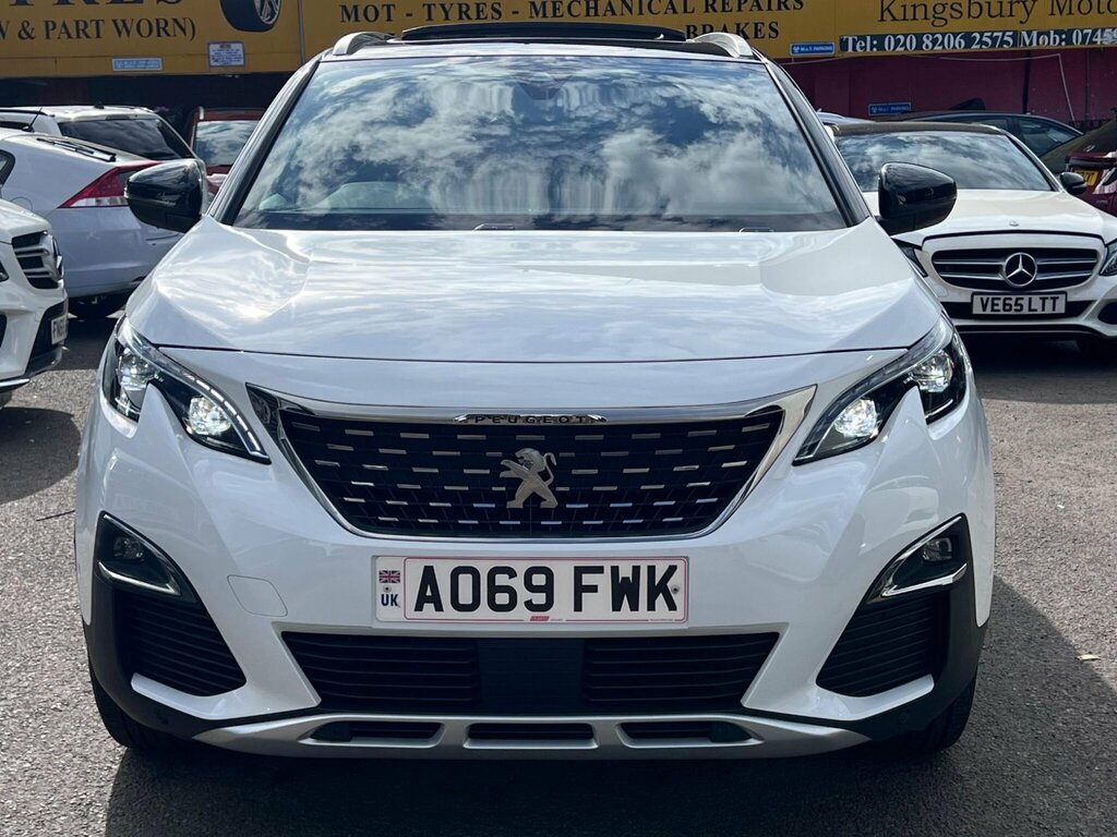 Peugeot 5008 1.6 Puretech Gt Line Premium Eat Euro 6 Ss White #3