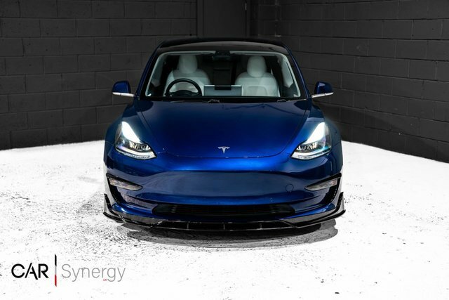 Tesla Model 3 Motor Performance Saloon LB69OFG Blue #5