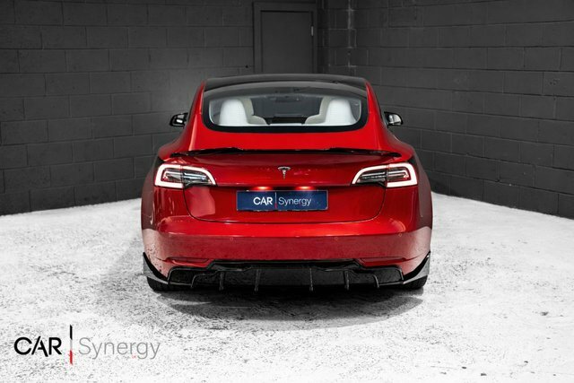 Tesla Model 3 Motor Performance Saloon LC20GHG Red #6