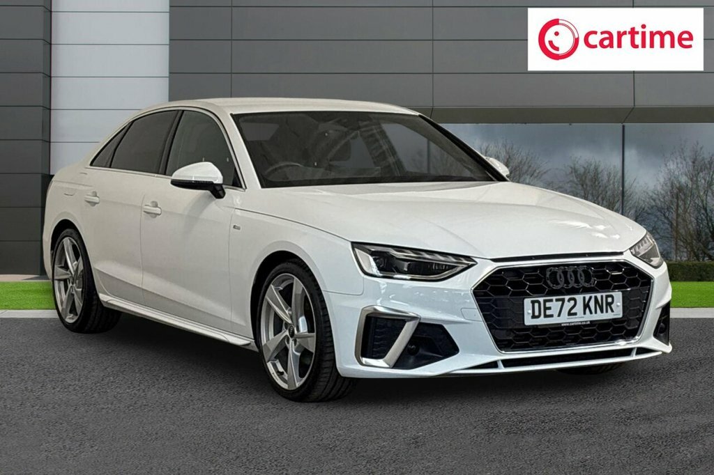 Audi A4 2L S Line White