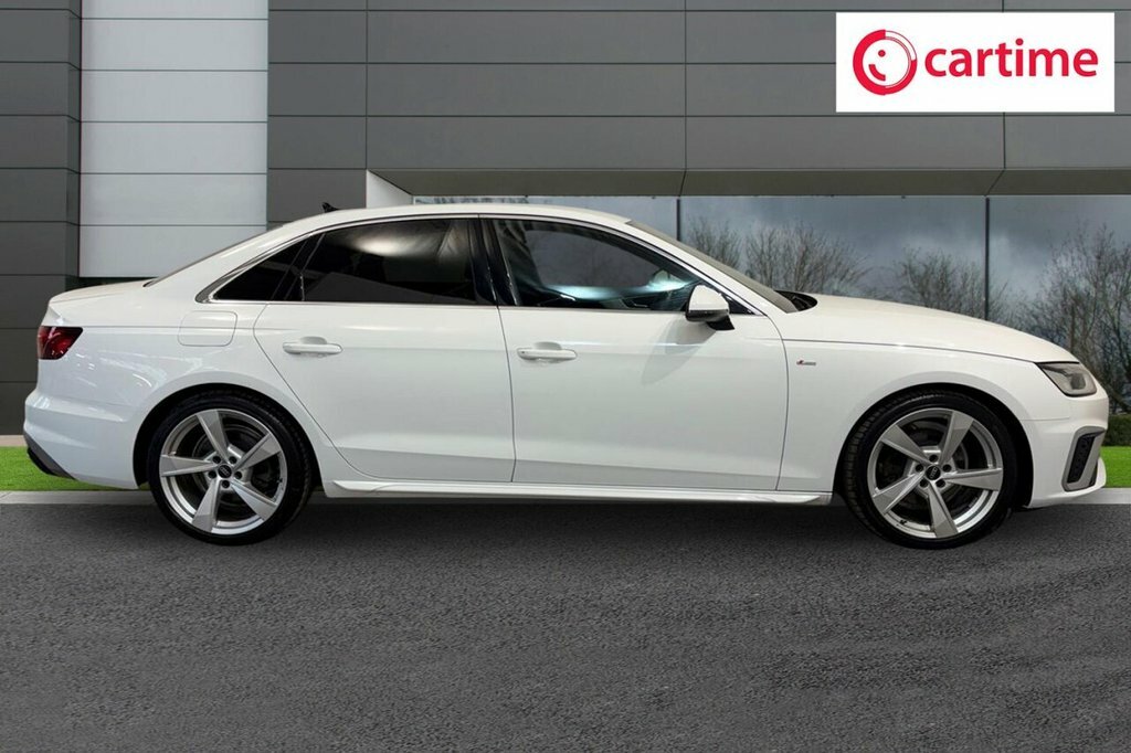 Audi A4 2L S Line White #2